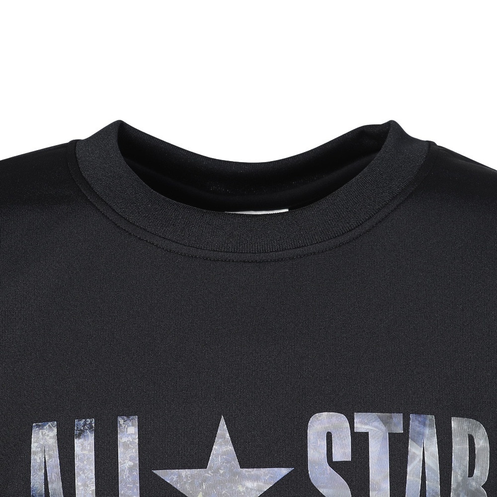 コンバース（CONVERSE）（キッズ）バスケットボールウェア ジュニア プリントロングスリーブシャツ CBA442358L-1900
