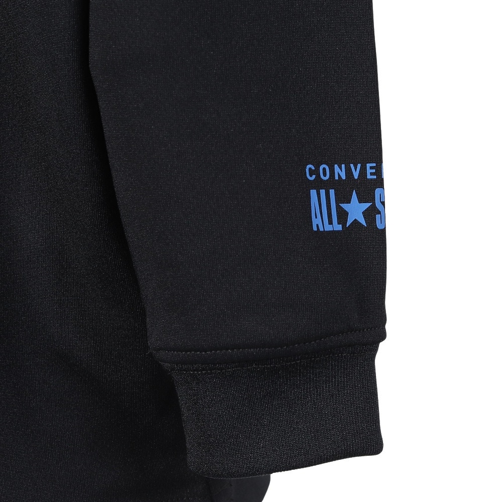 コンバース（CONVERSE）（キッズ）バスケットボールウェア ジュニア プリントロングスリーブシャツ CBA442358L-1900