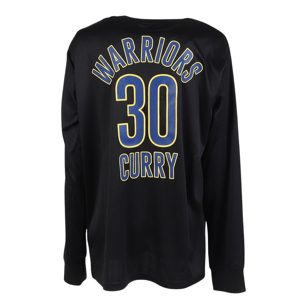 エヌビーエー（NBA）（キッズ）バスケットボールウェア 長袖Tシャツ ゴールデンステイト ウォリアーズ PK2B73AAN-Curry