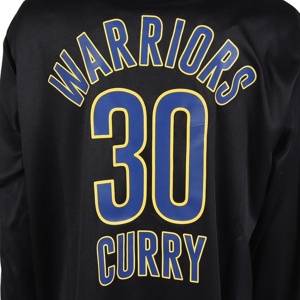 エヌビーエー（NBA）（キッズ）バスケットボールウェア 長袖Tシャツ ゴールデンステイト ウォリアーズ PK2B73AAN-Curry