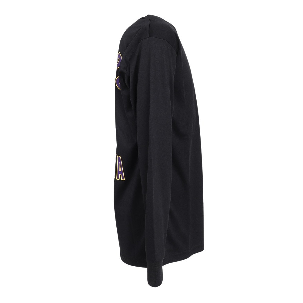 エヌビーエー（NBA）（キッズ）バスケットボールウェア 長袖Tシャツ ロサンゼルス レイカーズ PK2B73AAN-Hachimura
