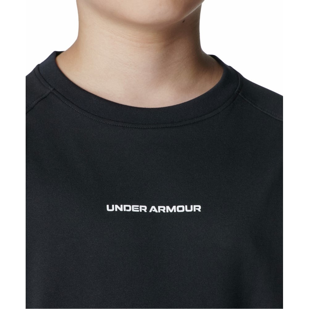 アンダーアーマー（UNDER ARMOUR）（キッズ）バスケットボールウェア ジュニア テック ロングショット ロングスリーブ Tシャツ 6010340 001