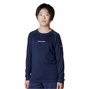 (キッズ)バスケットボールウェア ジュニア テック ロングショット ロングスリーブ Tシャツ 6010340 410