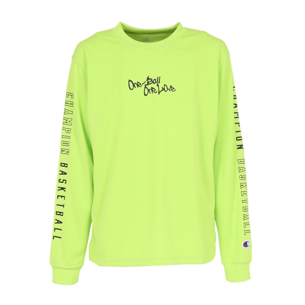チャンピオン（CHAMPION）（キッズ）バスケットボールウェア ジュニア 長袖 Tシャツ CK-CB415 640
