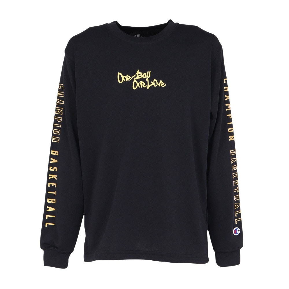 チャンピオン（CHAMPION）（キッズ）バスケットボールウェア ジュニア 長袖 Tシャツ CK-CB415 981