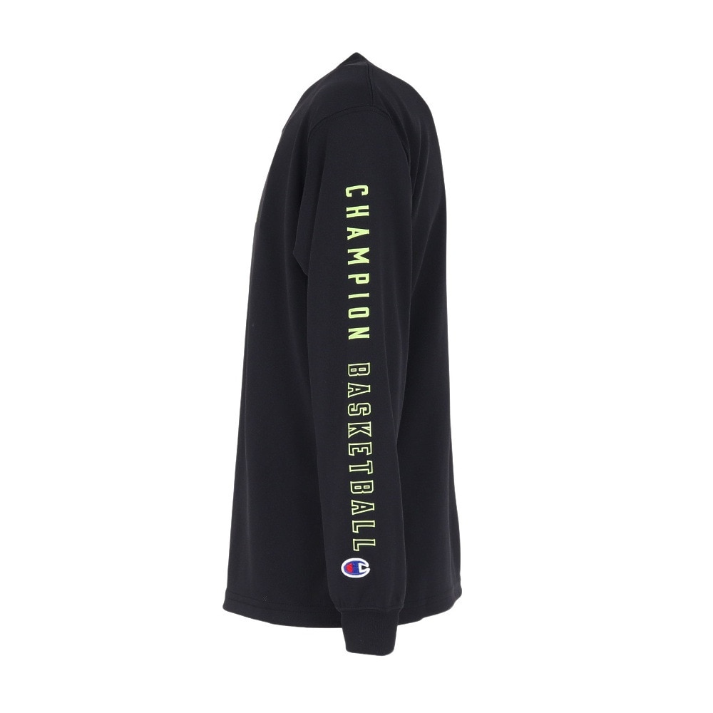チャンピオン（CHAMPION）（キッズ）バスケットボールウェア ジュニア 長袖 Tシャツ CK-CB415 9YG