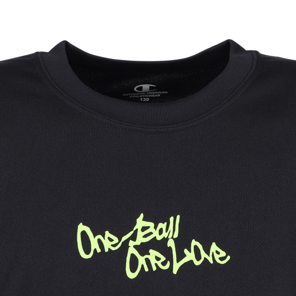 チャンピオン（CHAMPION）（キッズ）バスケットボールウェア ジュニア 長袖 Tシャツ CK-CB415 9YG