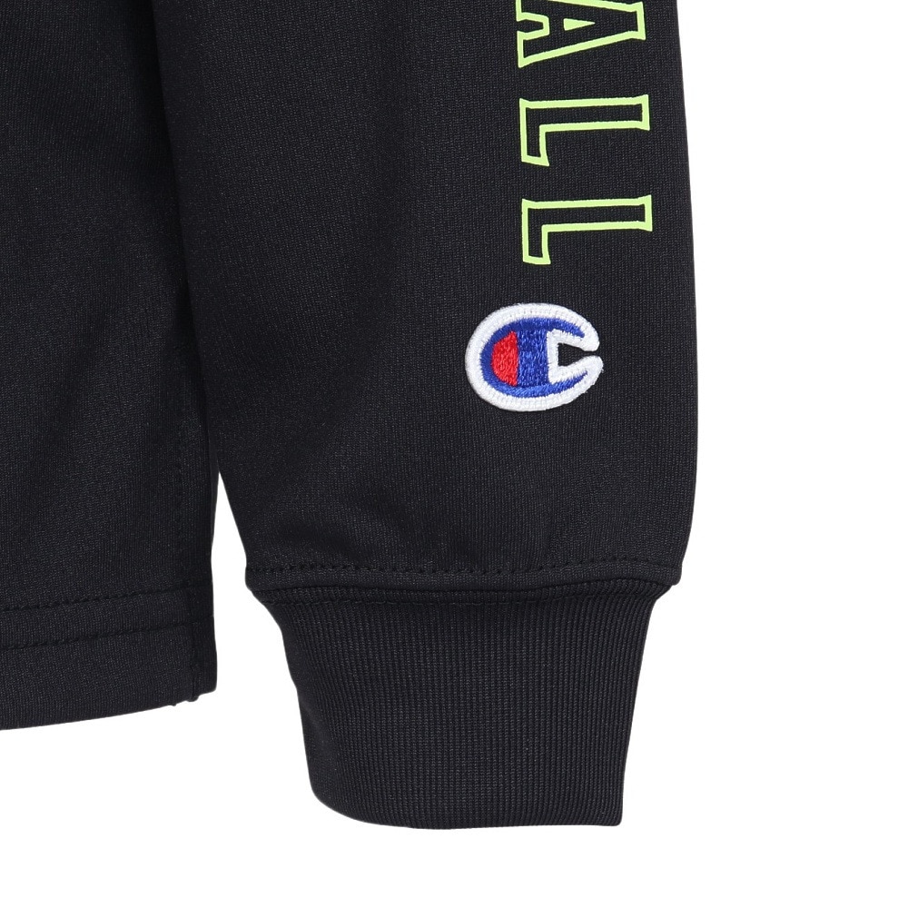 チャンピオン（CHAMPION）（キッズ）バスケットボールウェア ジュニア 長袖 Tシャツ CK-CB415 9YG