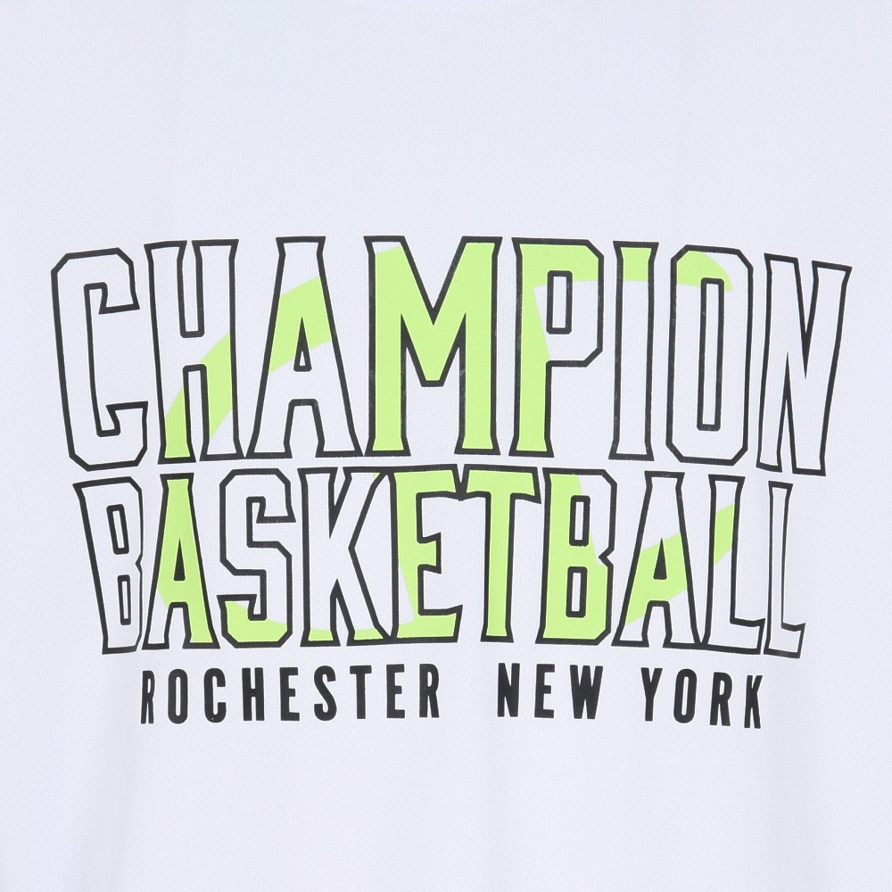 チャンピオン（CHAMPION）（キッズ）バスケットボールウェア ジュニア 長袖 Tシャツ CK-CB418 010