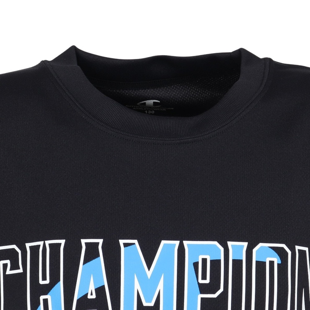 チャンピオン（CHAMPION）（キッズ）バスケットボールウェア ジュニア 長袖 Tシャツ CK-CB418 090