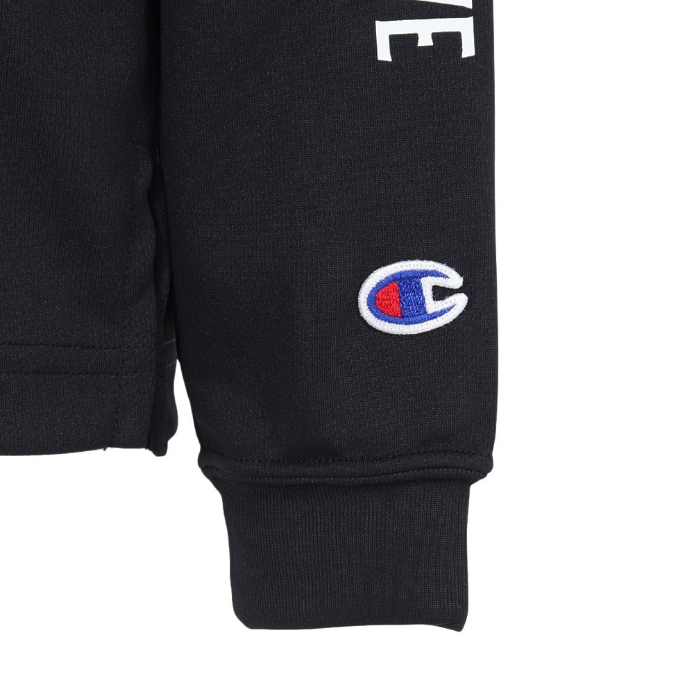 チャンピオン（CHAMPION）（キッズ）バスケットボールウェア ジュニア 長袖 Tシャツ CK-CB418 090