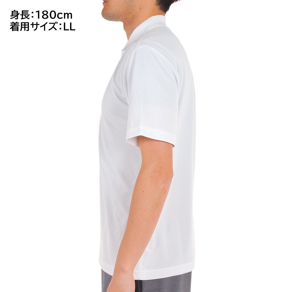 エックスティーエス（XTS）（メンズ）ポロシャツ メンズ 半袖 ドライ 吸汗速乾 751G6TF3548 WHT バスケットボール ウェア  スポーツ用品はスーパースポーツゼビオ