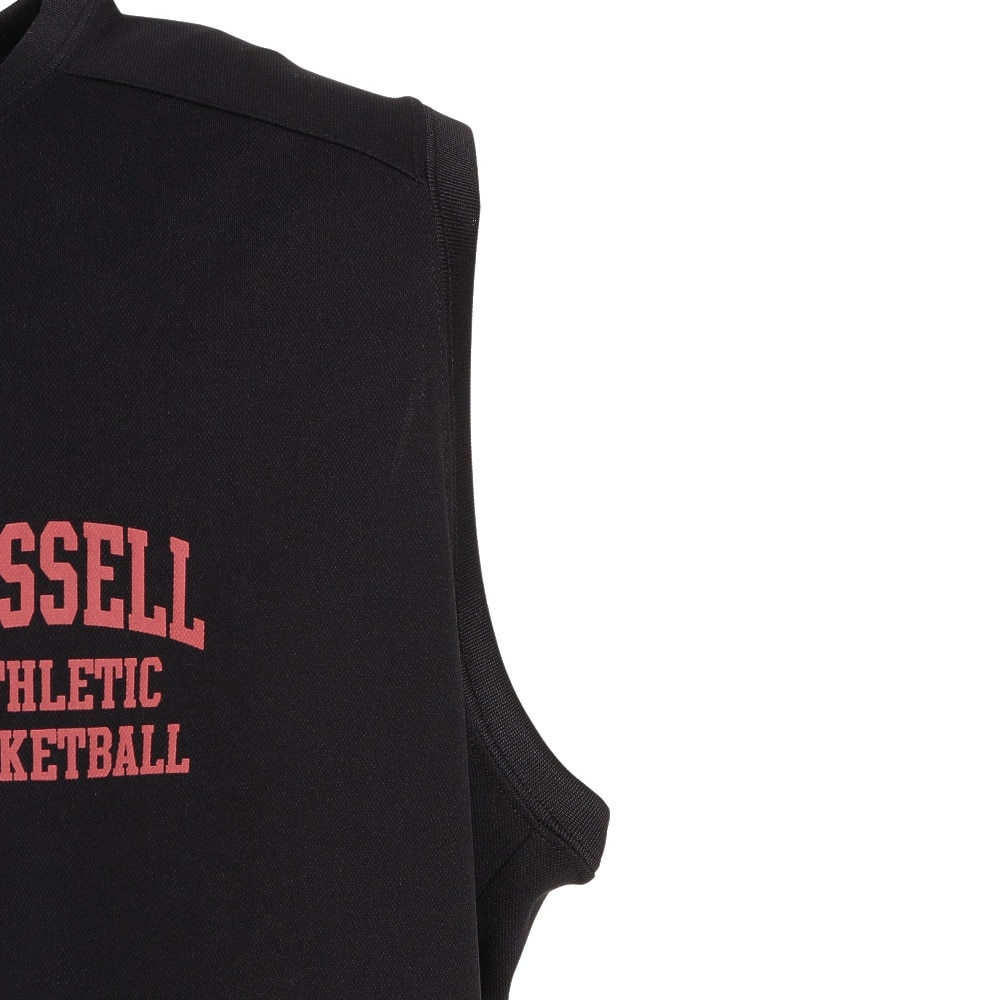 ラッセル（RUSSELL）（メンズ、レディース）DRYPOWER 冷感ノースリーブ RBBM21S003 BLK
