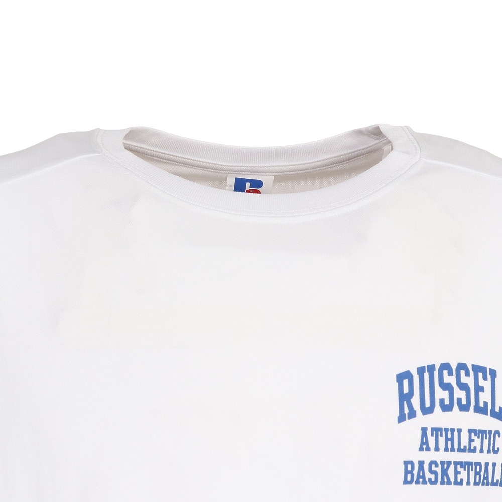 ラッセル（RUSSELL）（メンズ、レディース）DRYPOWER 冷感ノースリーブ RBBM21S003 WHT 速乾