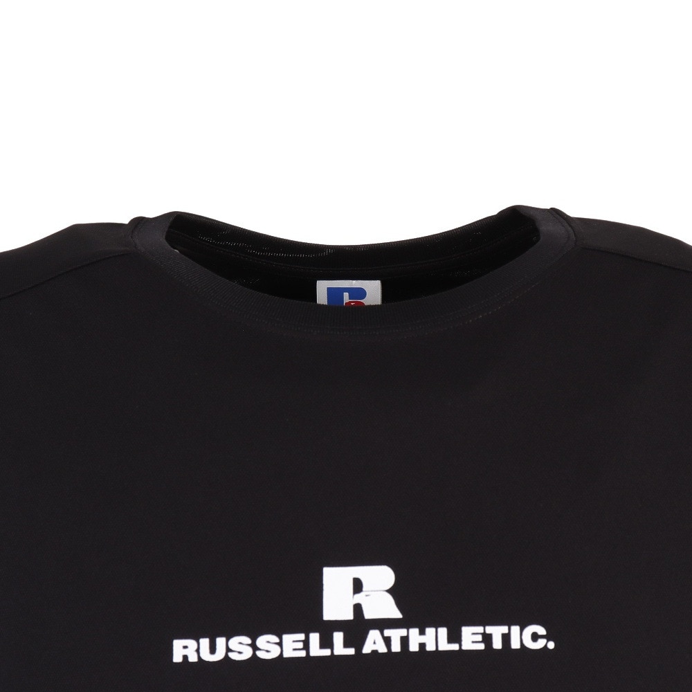 ラッセル（RUSSELL）（メンズ、レディース）DRYPOWER 冷感ノースリーブ RBBM21S004 BLK