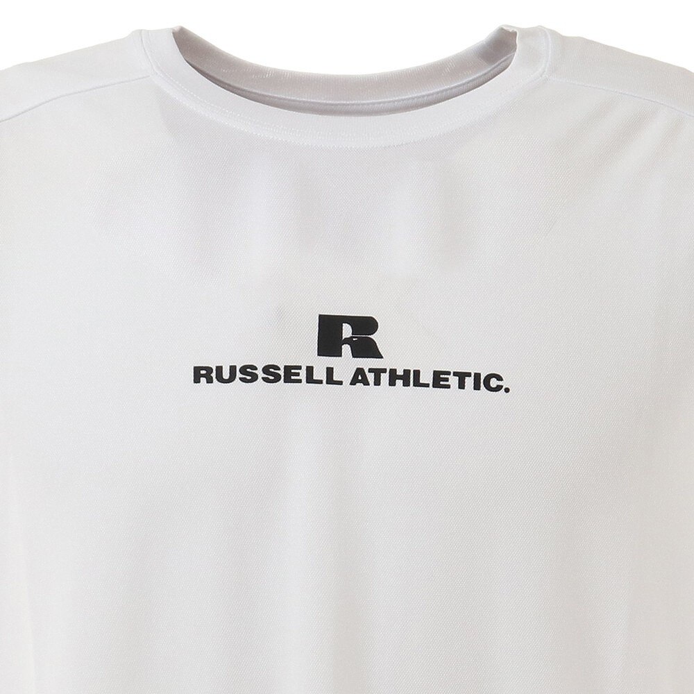 ラッセル（RUSSELL）（メンズ、レディース）DRYPOWER 冷感ノースリーブ RBBM21S004 WHT