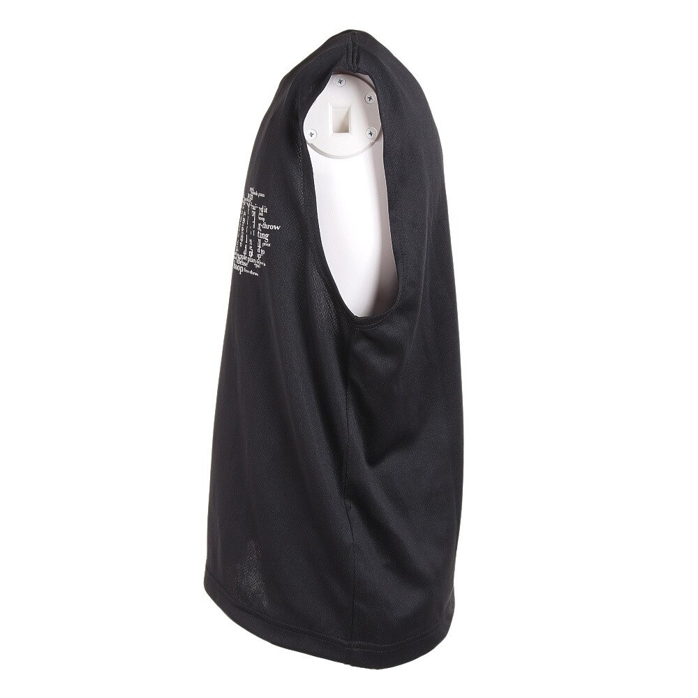 エックスティーエス（XTS）（キッズ）ドライプラス ジュニア メッセージグラフィックノースリーブシャツ 751G2CD7157 BLK