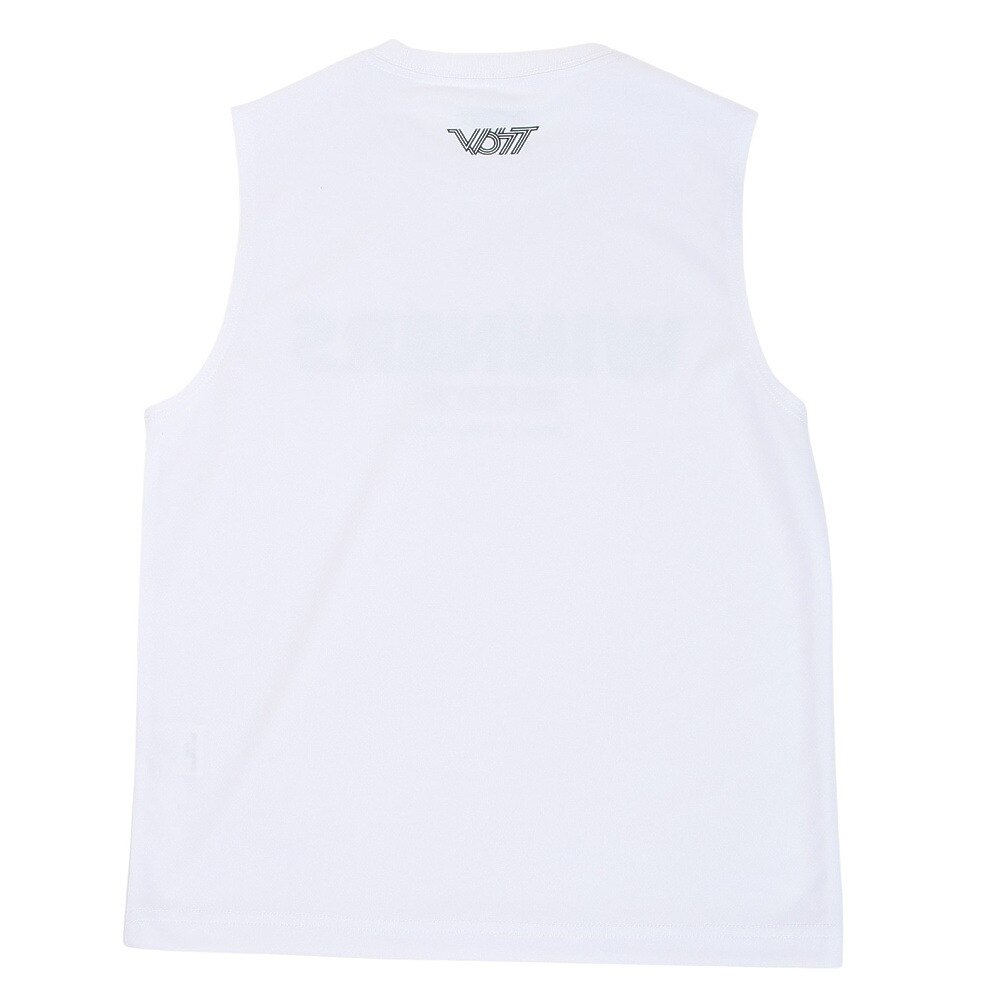 エックスティーエス（XTS）（キッズ）ドライプラス ジュニア メッセージグラフィックノースリーブシャツ 751G2CD7158 WHT