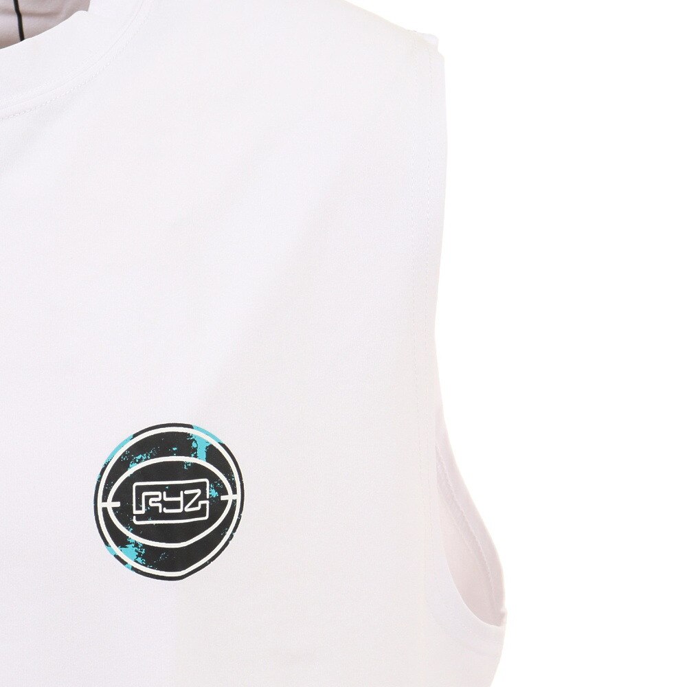 ライズ（RYZ）（メンズ）ノースリーブシャツ RZ30CD22SS7194 WHT