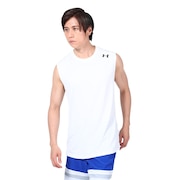 アンダーアーマー（UNDER ARMOUR）（メンズ）ロングショット スリーブレス Tシャツ 1375345 100