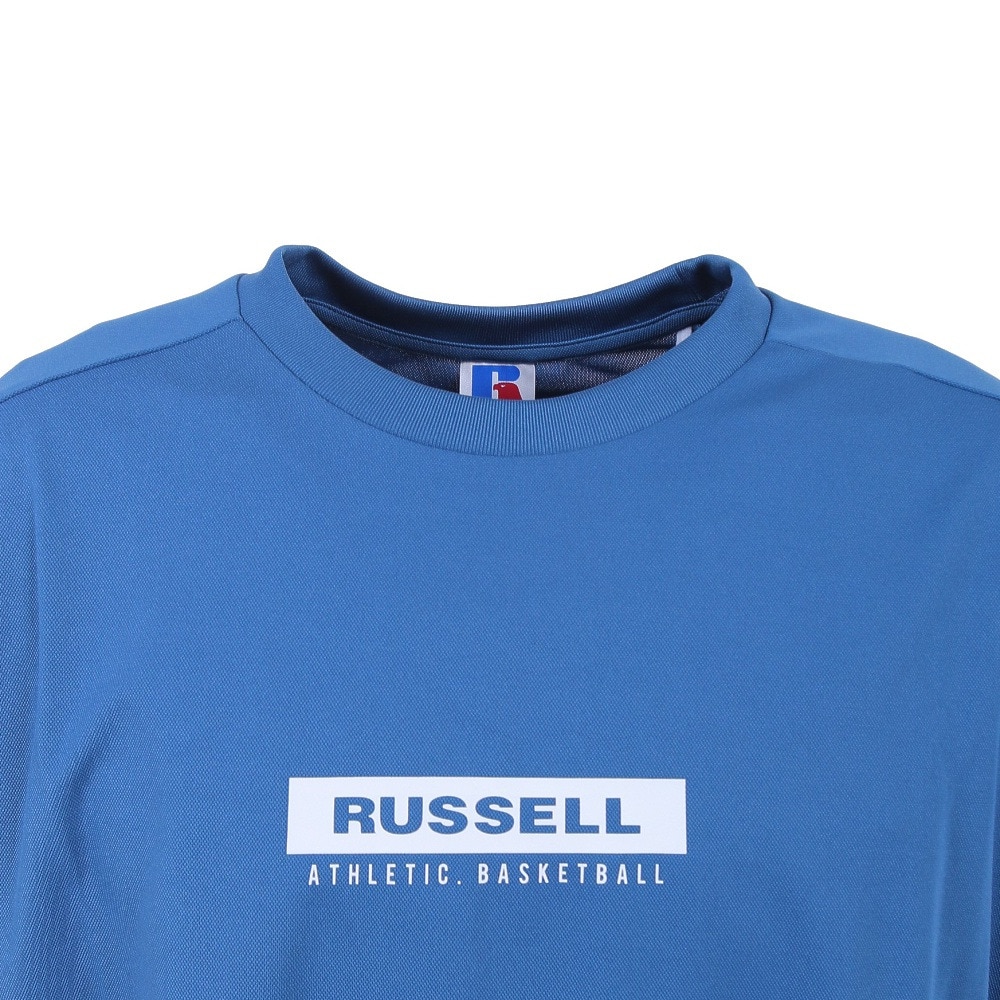 ラッセル（RUSSELL）（メンズ）冷感Tシャツ RBBM23S0001 BLU 速乾