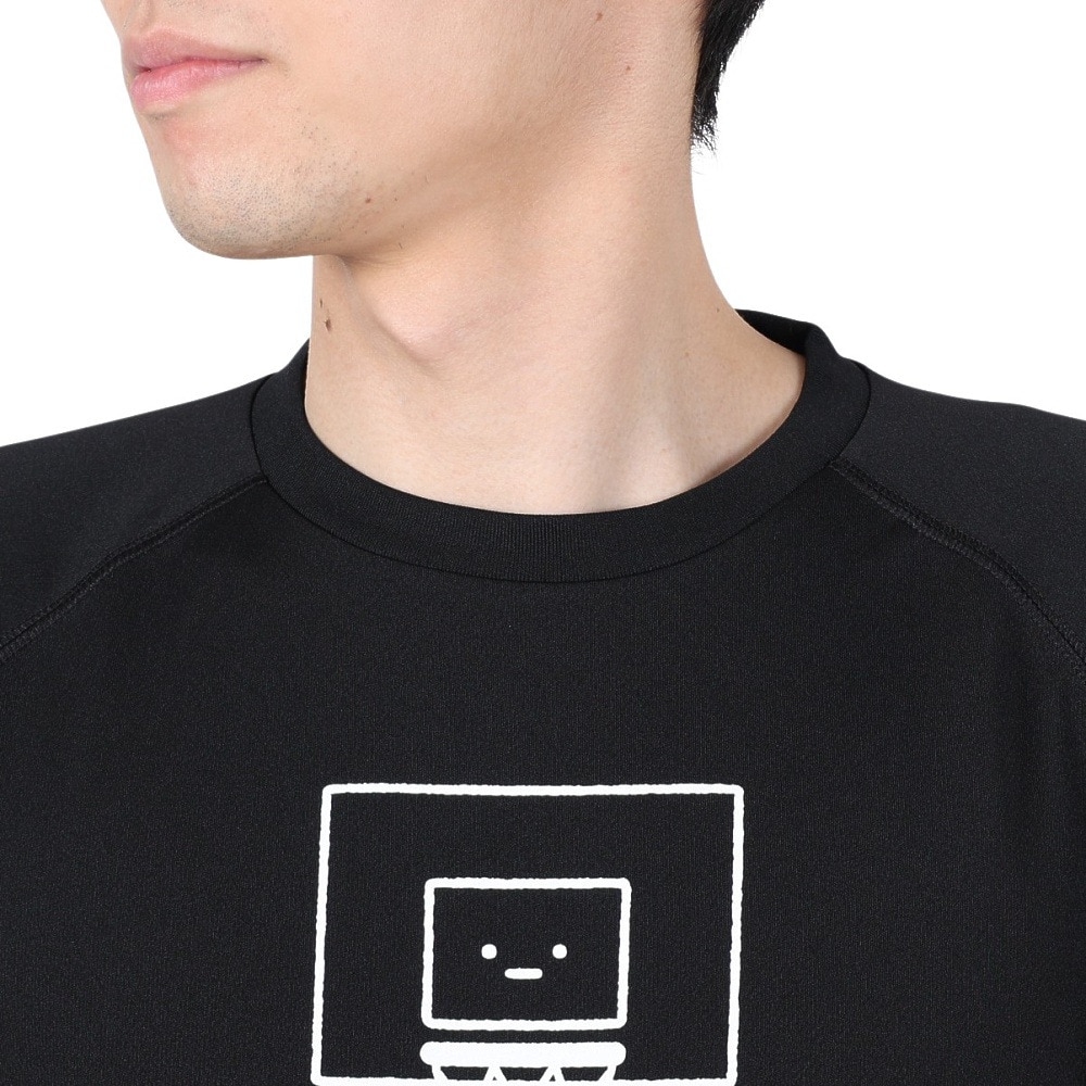 ファイテン（PHITEN）（メンズ、レディース）Tシャツ 半袖 レディース メンズ すみっコぐらし バスケ A 3123JG53500 黒 速乾