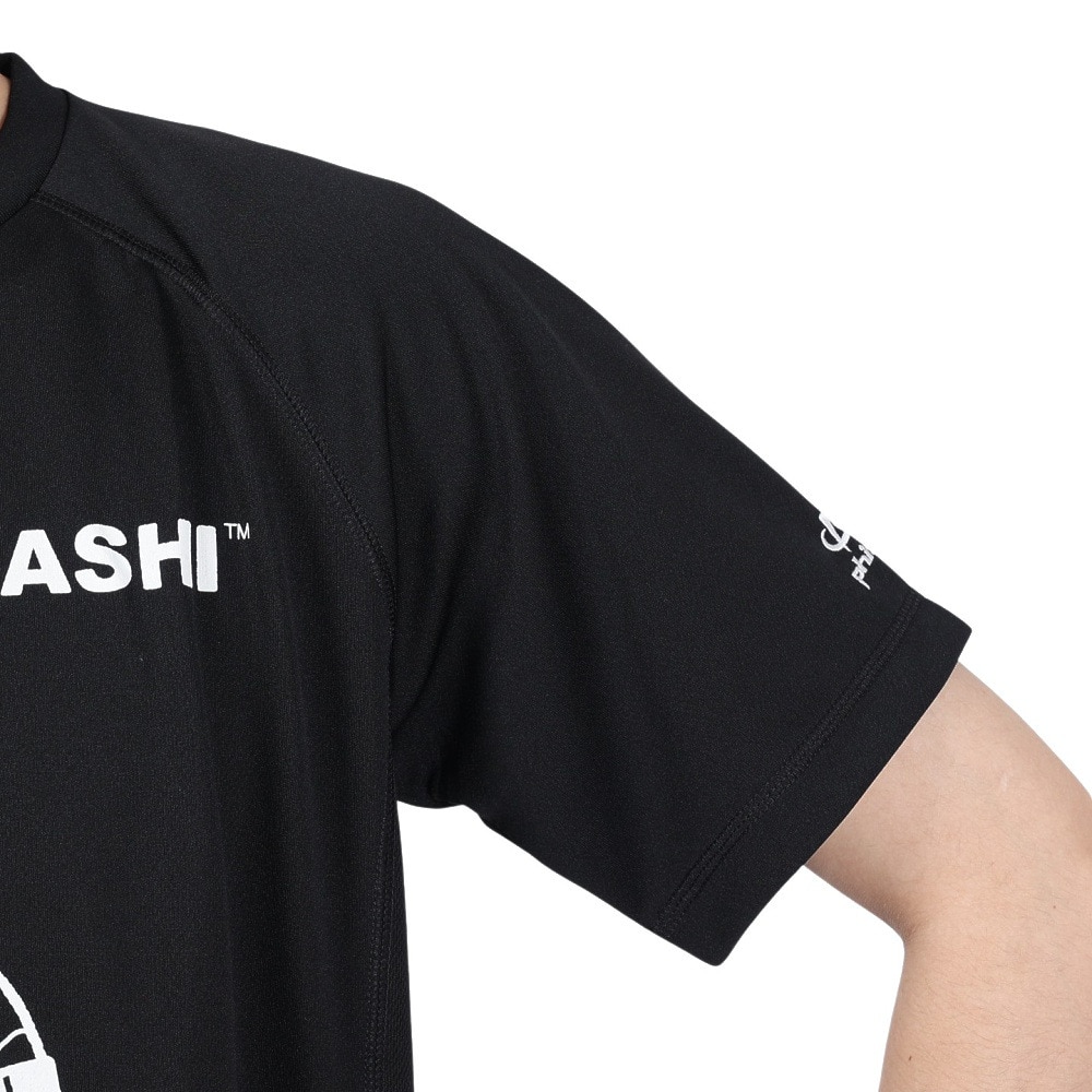 ファイテン（PHITEN）（メンズ、レディース）Tシャツ 半袖 レディース メンズ すみっコぐらし バスケ B 3123JG53510 黒 速乾