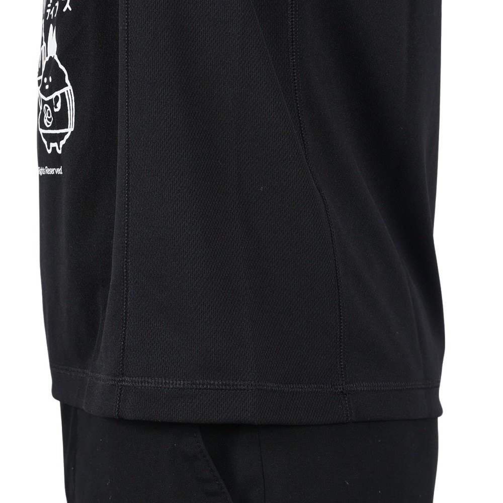 ファイテン（PHITEN）（メンズ、レディース）Tシャツ 半袖 レディース メンズ すみっコぐらし バスケ B 3123JG53510 黒 速乾