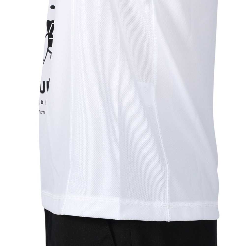 ファイテン（PHITEN）（メンズ、レディース）Tシャツ 半袖 レディース メンズ すみっコぐらし バスケ A 3123JG53600 白 速乾