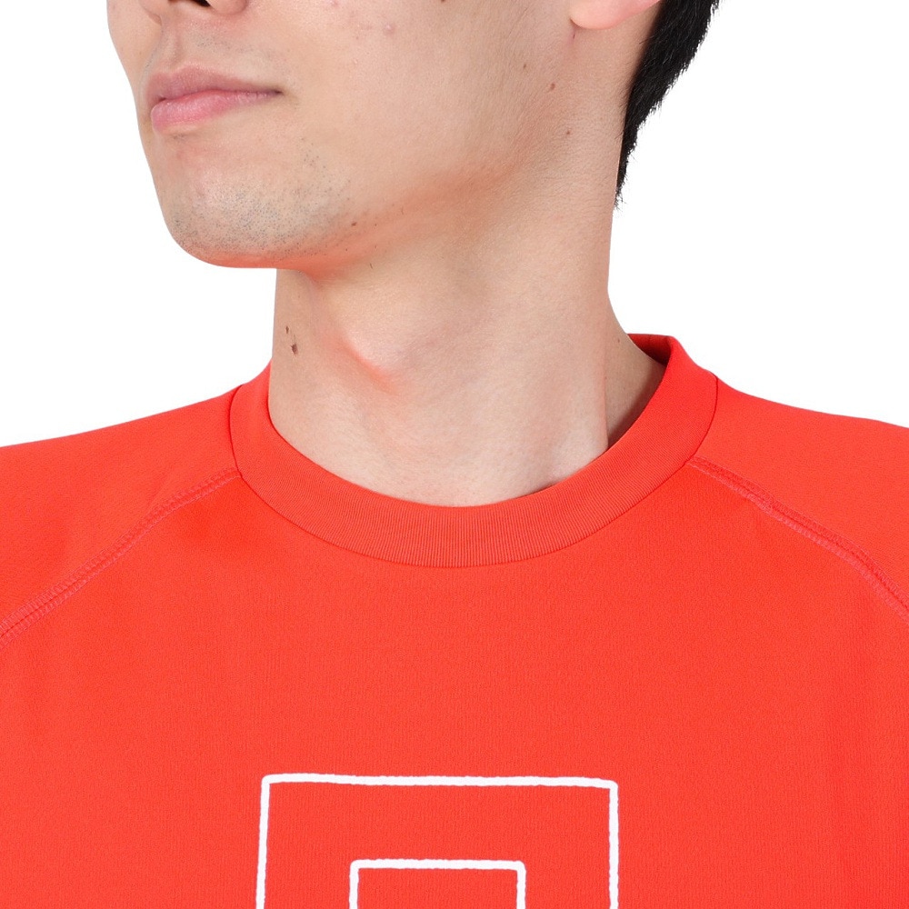 ファイテン（PHITEN）（メンズ、レディース）Tシャツ 半袖 レディース メンズ すみっコぐらし バスケ A 3123JG53700 オレンジ
