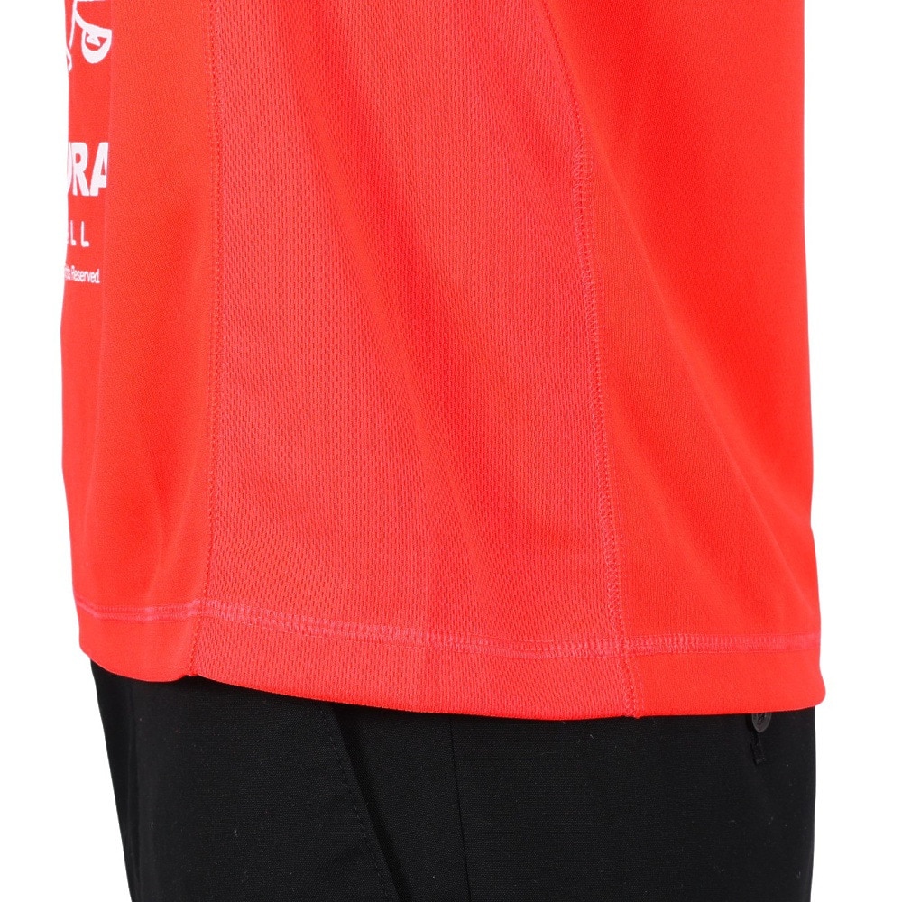 ファイテン（PHITEN）（メンズ、レディース）Tシャツ 半袖 レディース メンズ すみっコぐらし バスケ A 3123JG53700 オレンジ