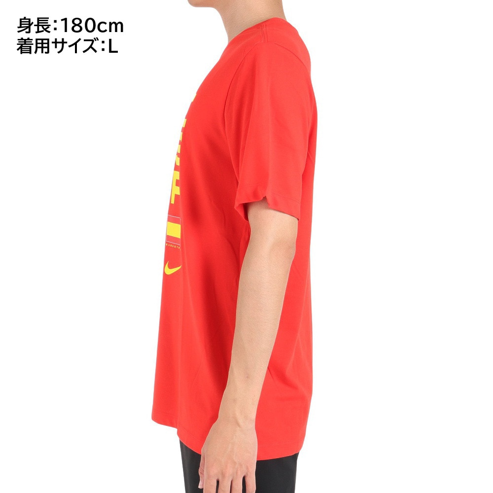 ナイキ（NIKE）（メンズ）スペイン ドライフィット チーム バスケットボール Tシャツ CT8794-600 速乾