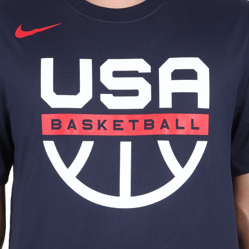 NIKE メンズ バスケットボール プラクティス Tシャツ　アメリカ代表