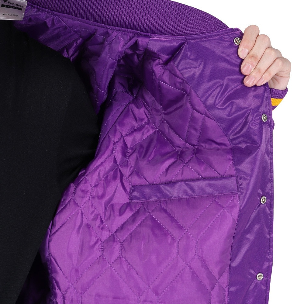 ファナティクス（Fanatics）（メンズ）サテンジャケット OT2323SS0009-PPL