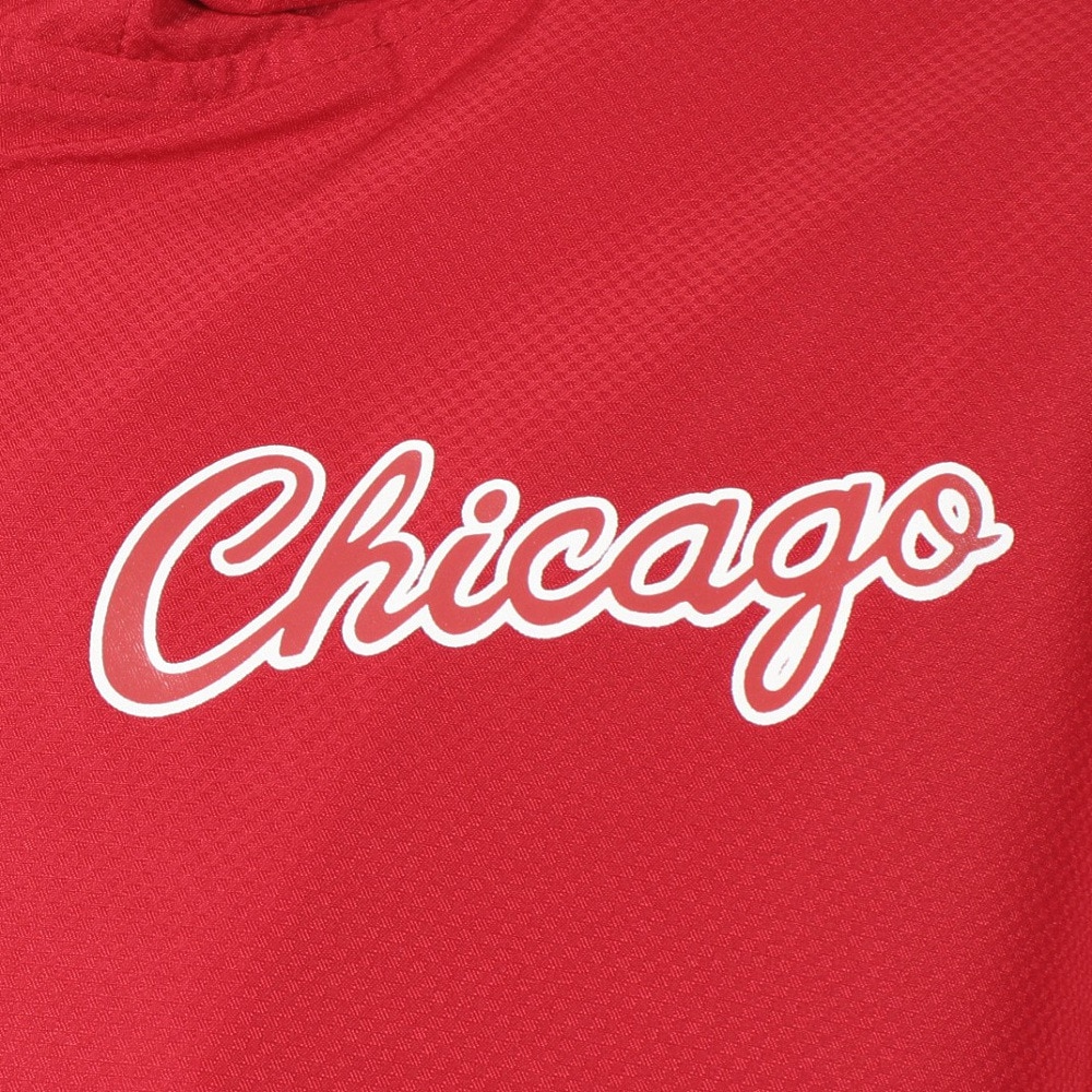 ミッチェルアンドネス（Mitchell&Ness）（メンズ、レディース）LIGHTWEIGHT ウィンドブレーカー シカゴ・ブルズ OJZP5520-CBUYYPPPBKRD