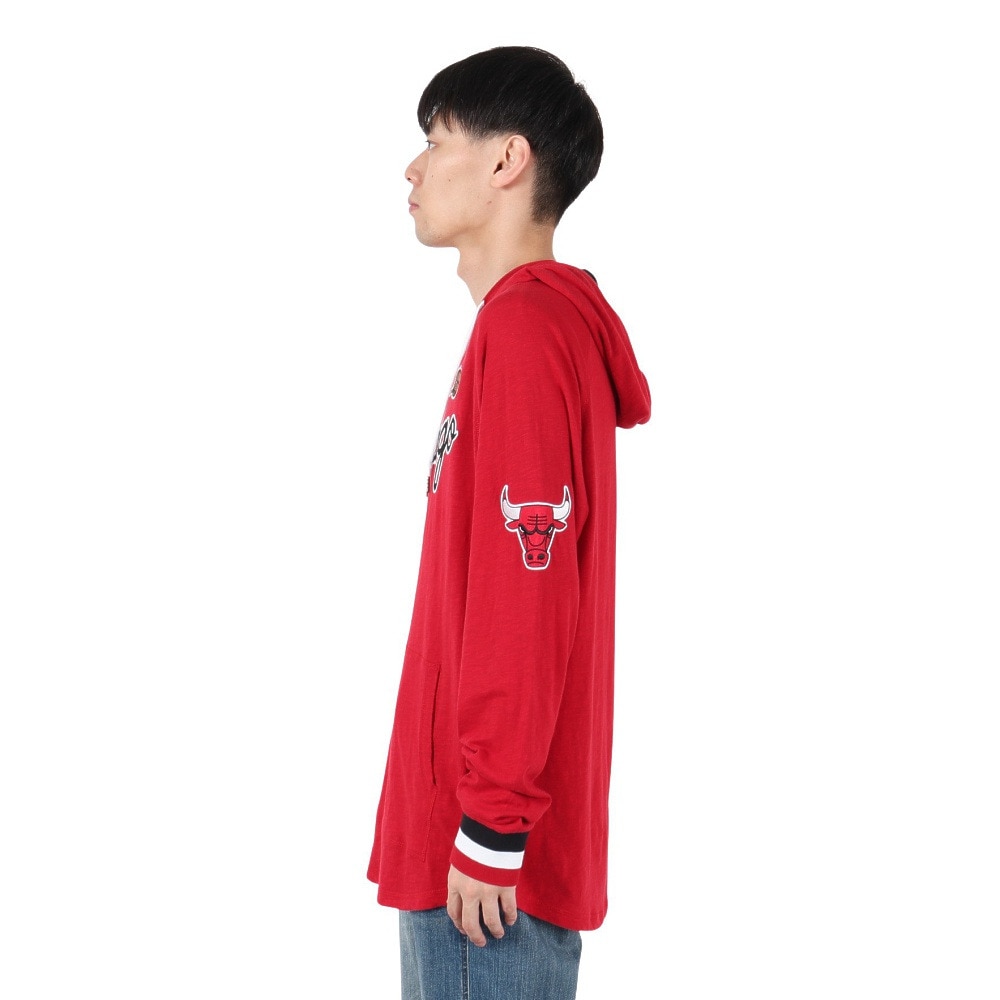 ミッチェルアンドネス（Mitchell&Ness）（メンズ）LEGENDARY SLUB 長袖 フーディー THOD4999-CBUYYPPPSCAR