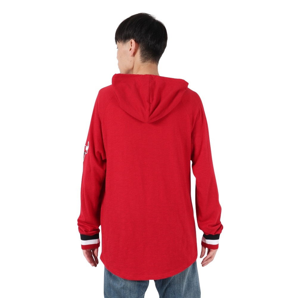 ミッチェルアンドネス（Mitchell&Ness）（メンズ）LEGENDARY SLUB 長袖 フーディー THOD4999-CBUYYPPPSCAR