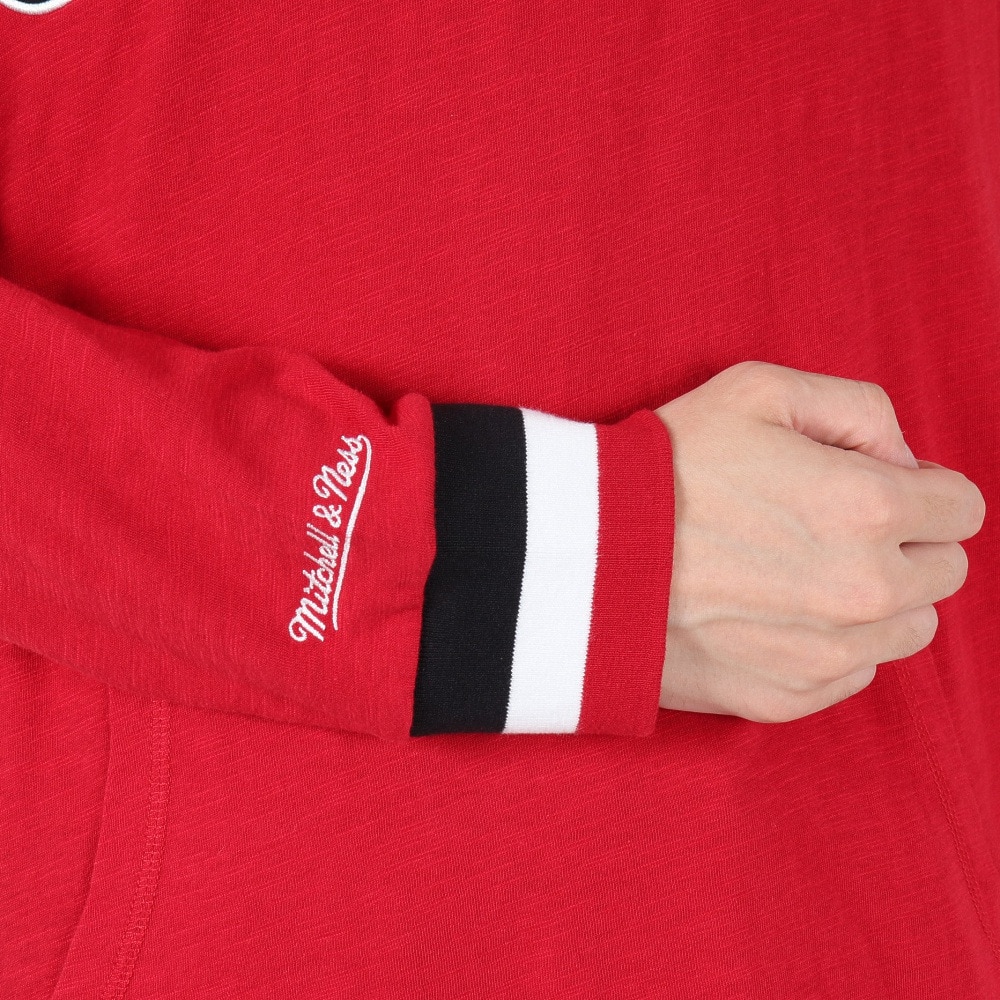 ミッチェルアンドネス（Mitchell&Ness）（メンズ）LEGENDARY SLUB 長袖 フーディー THOD4999-CBUYYPPPSCAR