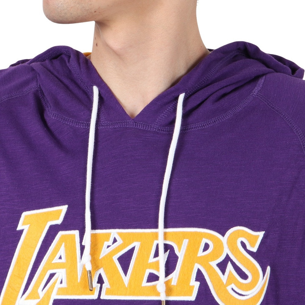 ミッチェルアンドネス（Mitchell&Ness）（メンズ）LEGENDARY SLUB 長袖 フーディー THOD4999-LALYYPPPBLCK