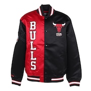 (メンズ)ライト サテン ジャケット NBA シカゴ ブルズ OJBF5523-CBUBLCK