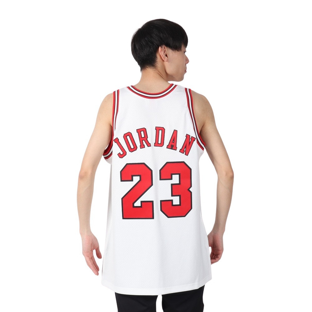 ミッチェルアンドネス（Mitchell&Ness）（メンズ）ジョーダン 97 Bulls Jersey タンクトップ AJY4CP19027-CBUWHT97MJ