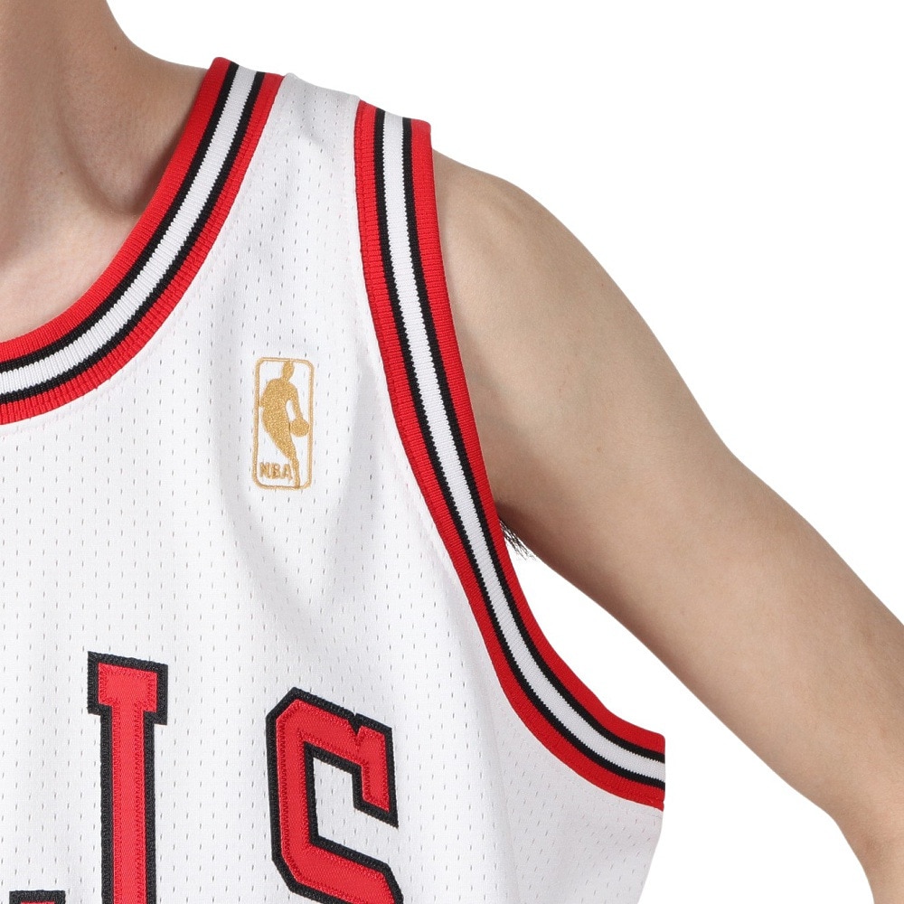 ミッチェルアンドネス（Mitchell&Ness）（メンズ）ジョーダン 97 Bulls Jersey タンクトップ AJY4CP19027-CBUWHT97MJ