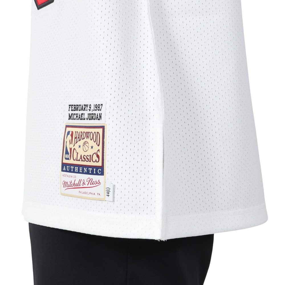 ミッチェルアンドネス（Mitchell&Ness）（メンズ）ジョーダン 97 Bulls Jersey タンクトップ AJY4CP19027-CBUWHT97MJ
