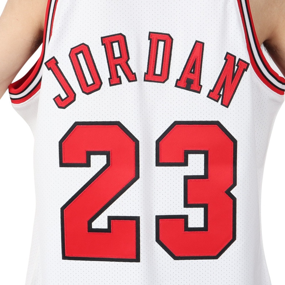 ミッチェルアンドネス（Mitchell&Ness）（メンズ）ジョーダン 97 Bulls Jersey タンクトップ AJY4CP19027-CBUWHT97MJ