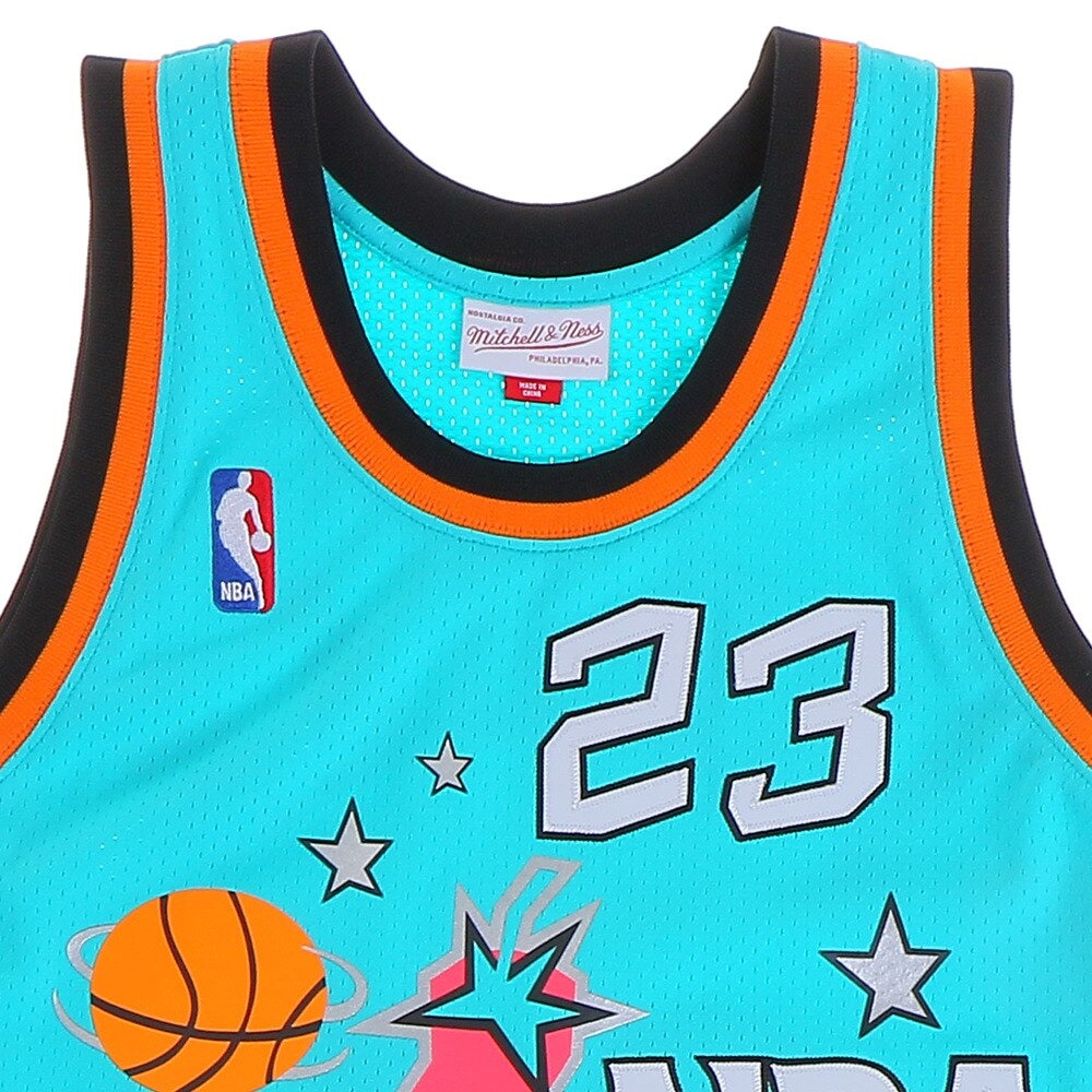 ミッチェルアンドネス（Mitchell&Ness） NBA ALL STARS AUTHENTIC マイケル・ジョーダン AJY4GS18066ASETEAL96MJO