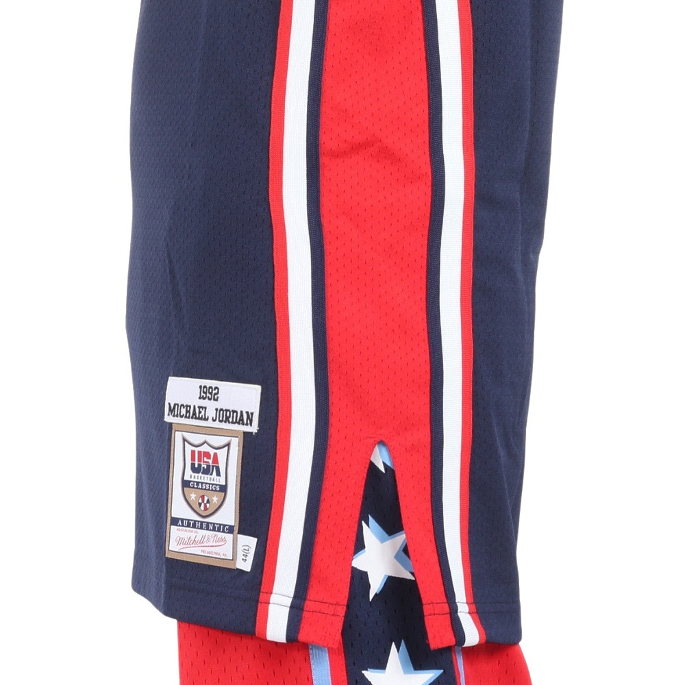 ミッチェルアンドネス（Mitchell&Ness）（メンズ）マイケル・ジョーダン オーセンティック USA ジャージ AJY4GS18414-USANAVYMJO