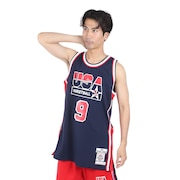(メンズ)マイケル・ジョーダン オーセンティック USA ジャージ AJY4GS18414-USANAVYMJO
