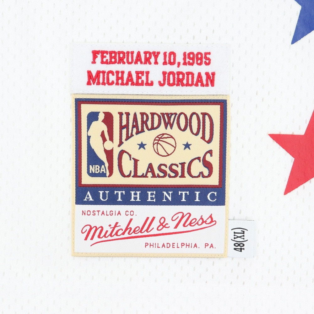 ミッチェルアンドネス（Mitchell&Ness）（メンズ）バスケットボールウェア マイケル・ジョーダン ALL STAR 85 AJY4GS20054-ASEWH