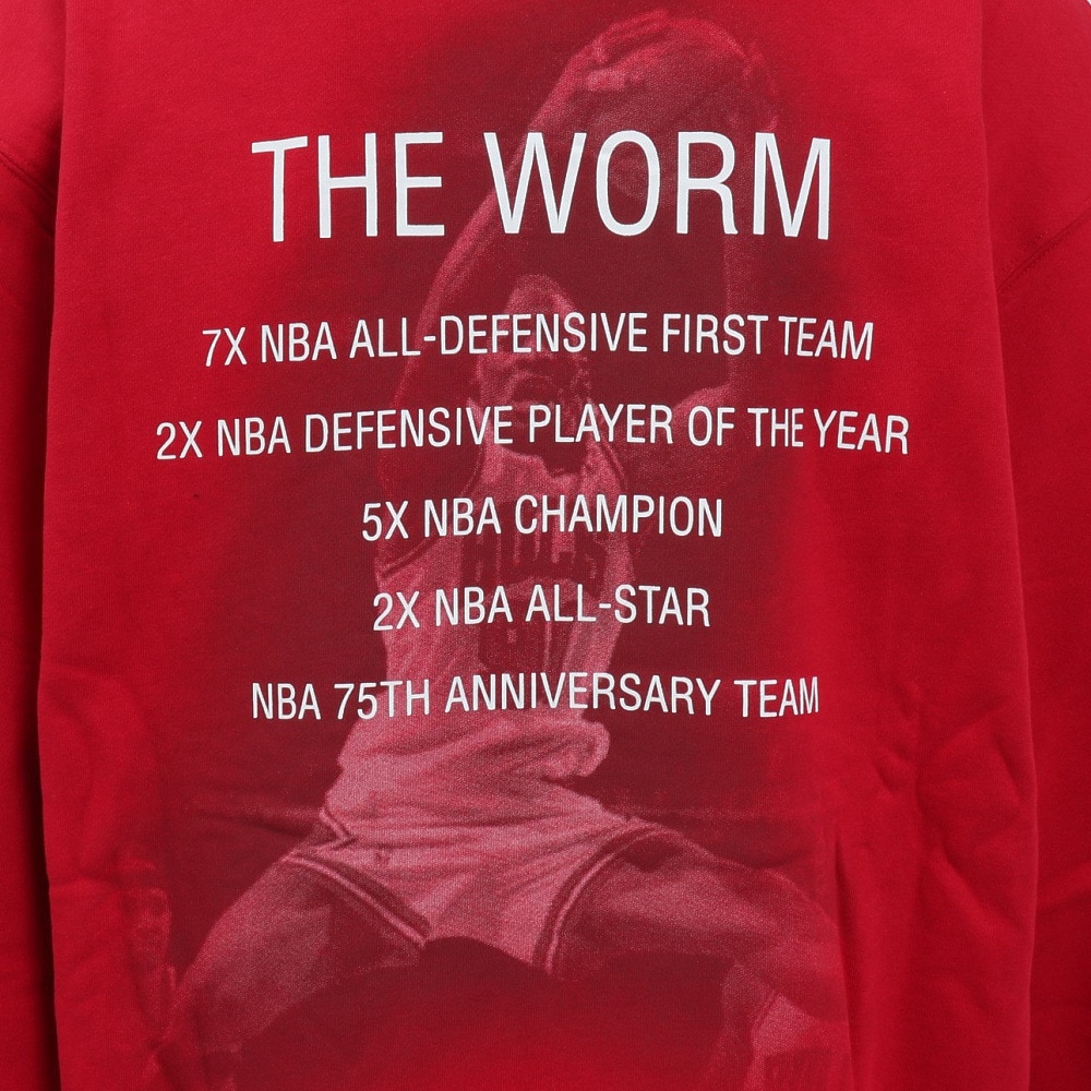 ミッチェルアンドネス（Mitchell&Ness）（メンズ）PLAYER フリース パーカー シカゴブルズ FNNC6612-CBUDRDSCAR