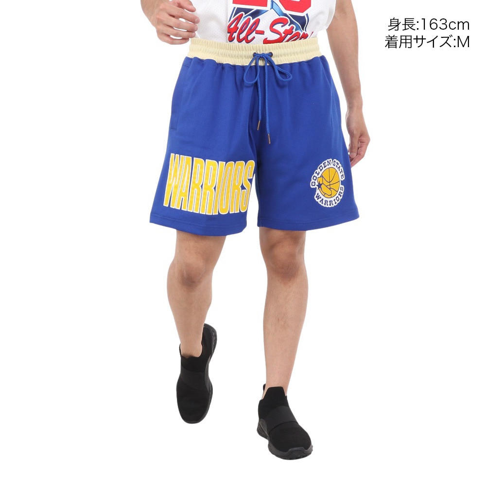 ミッチェルアンドネス（Mitchell&Ness）（メンズ）ハーフパンツ NBA TEAM OG 2.0 PSHR7122-GSWROYA